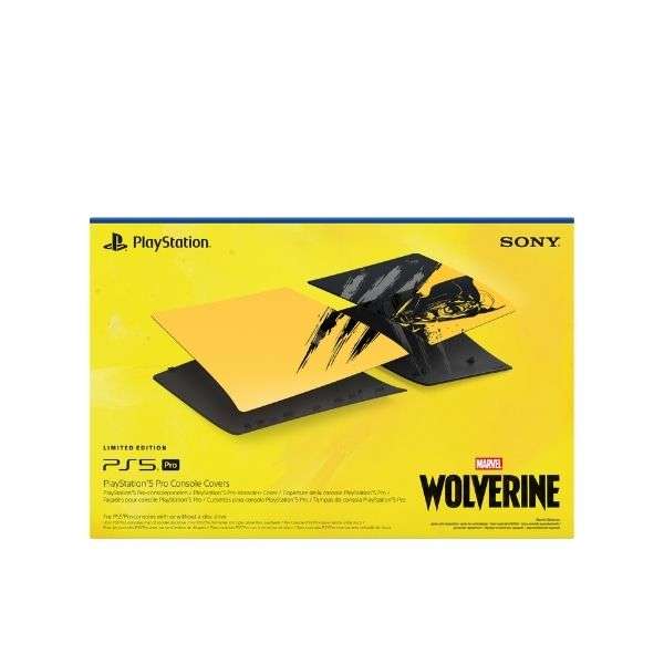 PS5 Pro Cover (Yellow) Wolverine LE