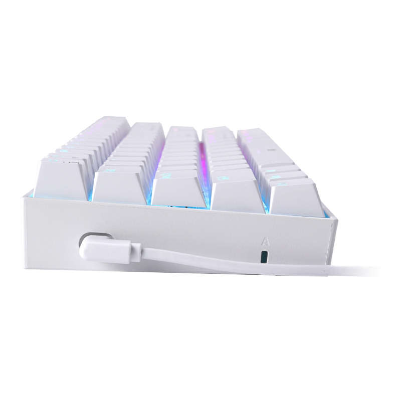 REDRAGON DRAGONBORN Wired Mechanical Keyboard RGB67Key Design - White
