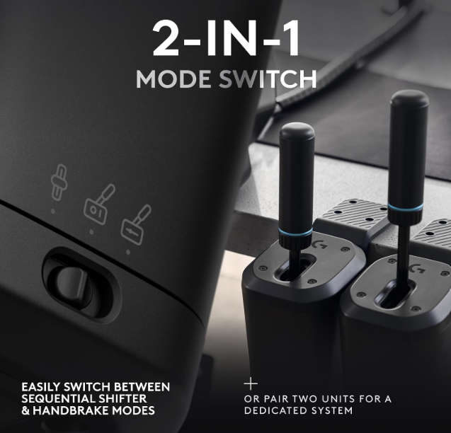 Logitech G RS Shifter &amp; Handbrake