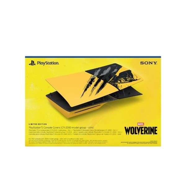 PS5 Cover (Yellow) Wolverine LE