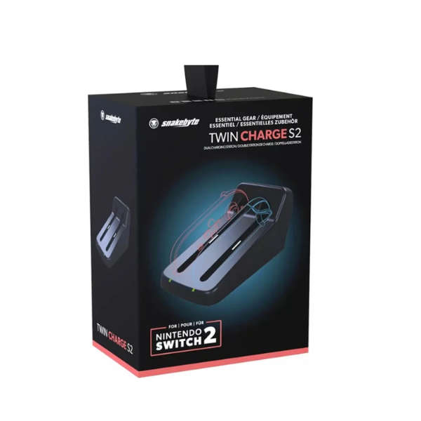 Snakebyte Nintendo Switch 2 Twin Charge S2