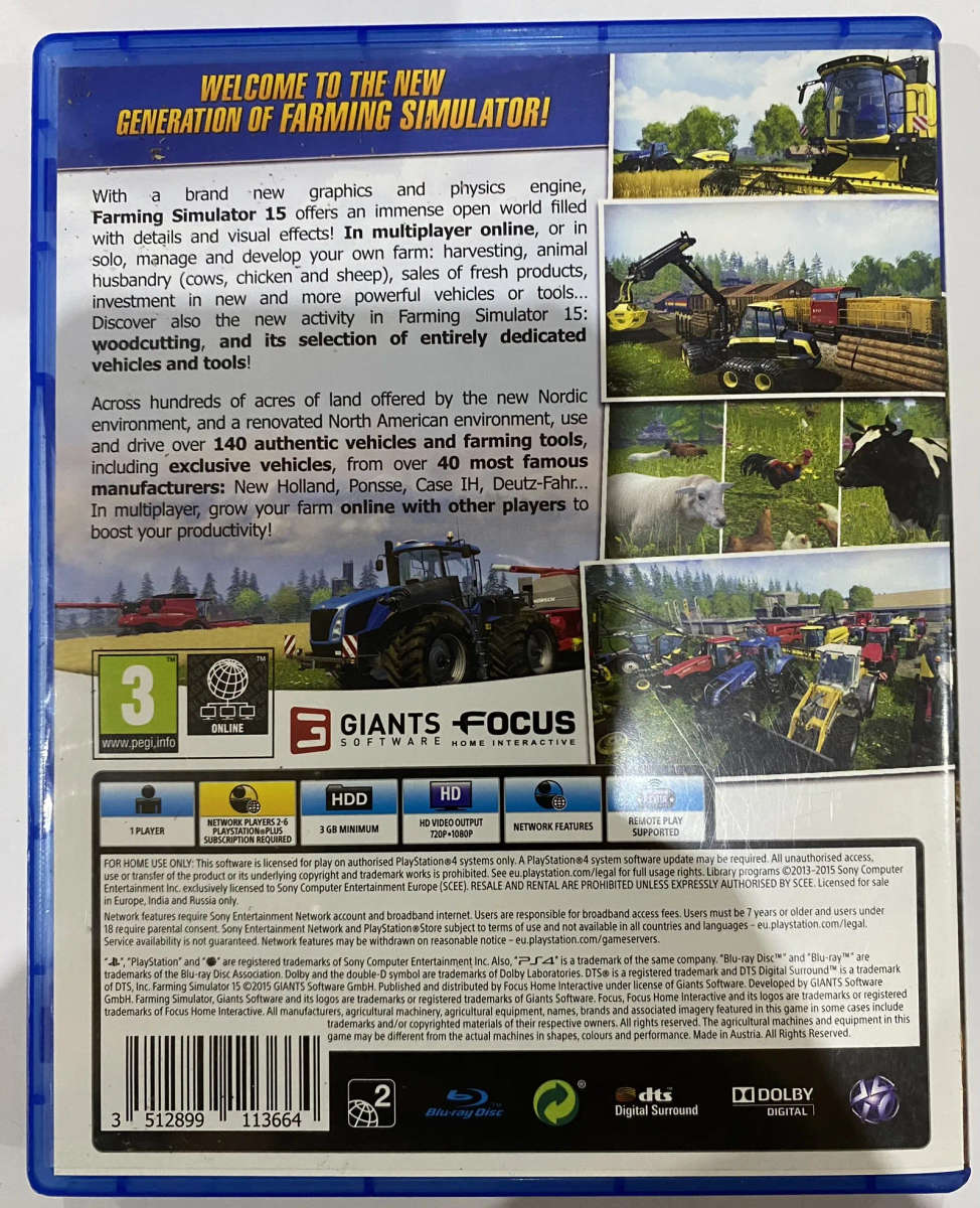 Farming Simulator 15 - PS4