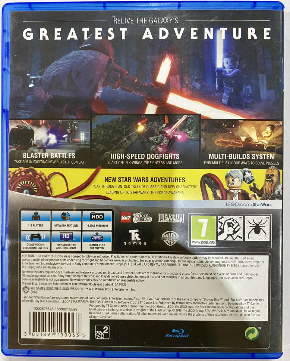 Star Wars The Force Awakens - PS4