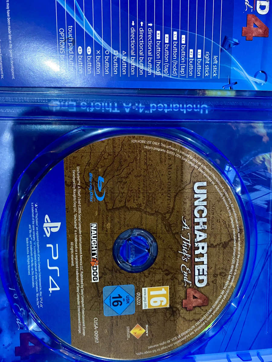 Uncharted 4 A Thiefs End - PS4