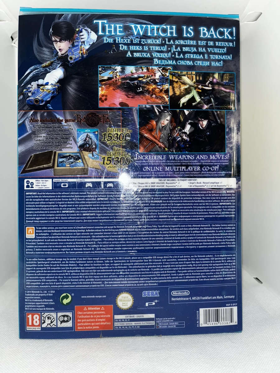 Bayonetta 2 (First Print Edition) - Nintendo Wii U