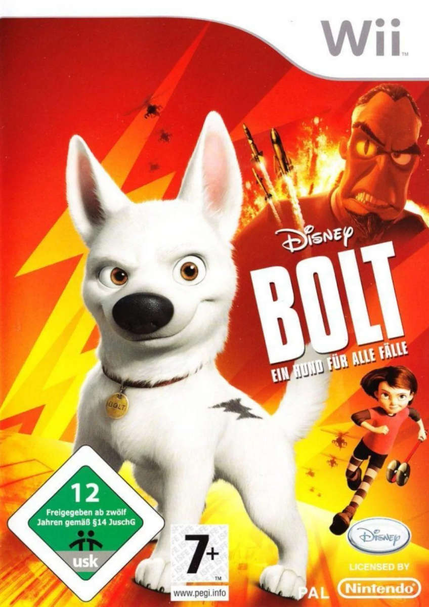 Bolt Wii (Disc Only) (Nintendo Wii, Secondhand)