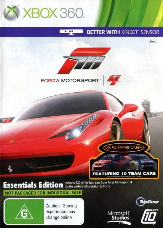 Forza Motorsport 4 Bundle Copy (Disc Only) - XBOX 360