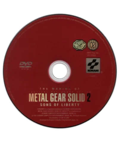 Metal Gear Solid 2 Bonus Disc - PS2 - Disc Only