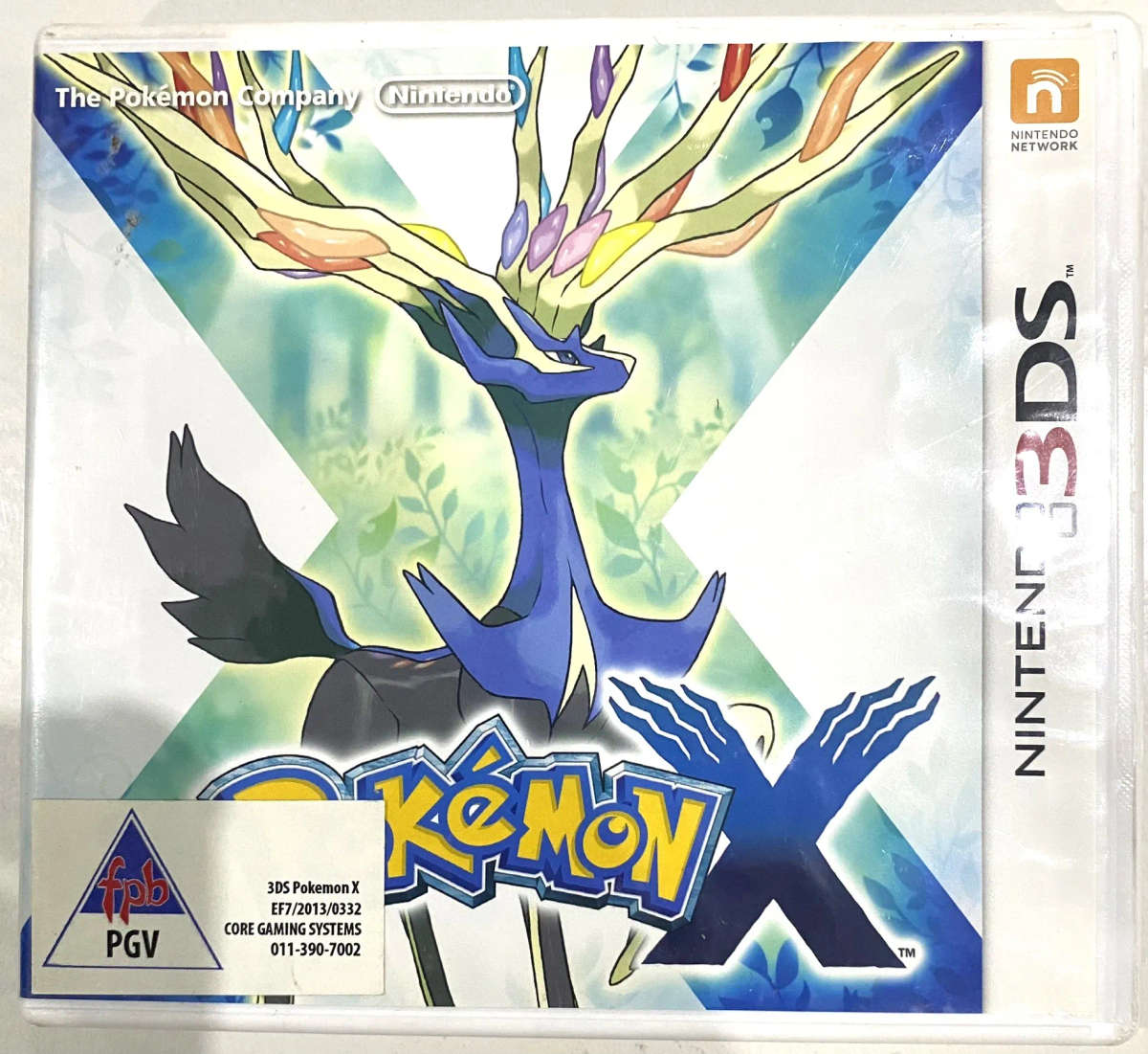 Pokemon X (Nintendo 3DS, Secondhand)