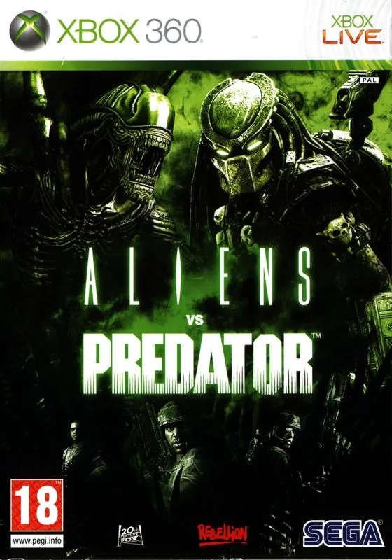 Aliens vs Predator (Xbox 360, Secondhand)