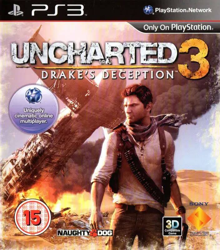 Uncharted 3 Drakes Deception (PS3, Secondhand)
