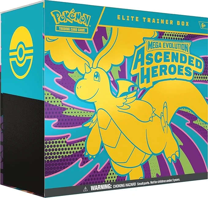 Pokémon TCG Mega Evolution - Ascended Heroes Elite Trainer Box