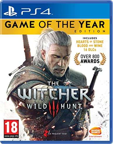The Witcher 3: Wild Hunt GOTYE, PS4, R250, Pre-Loved