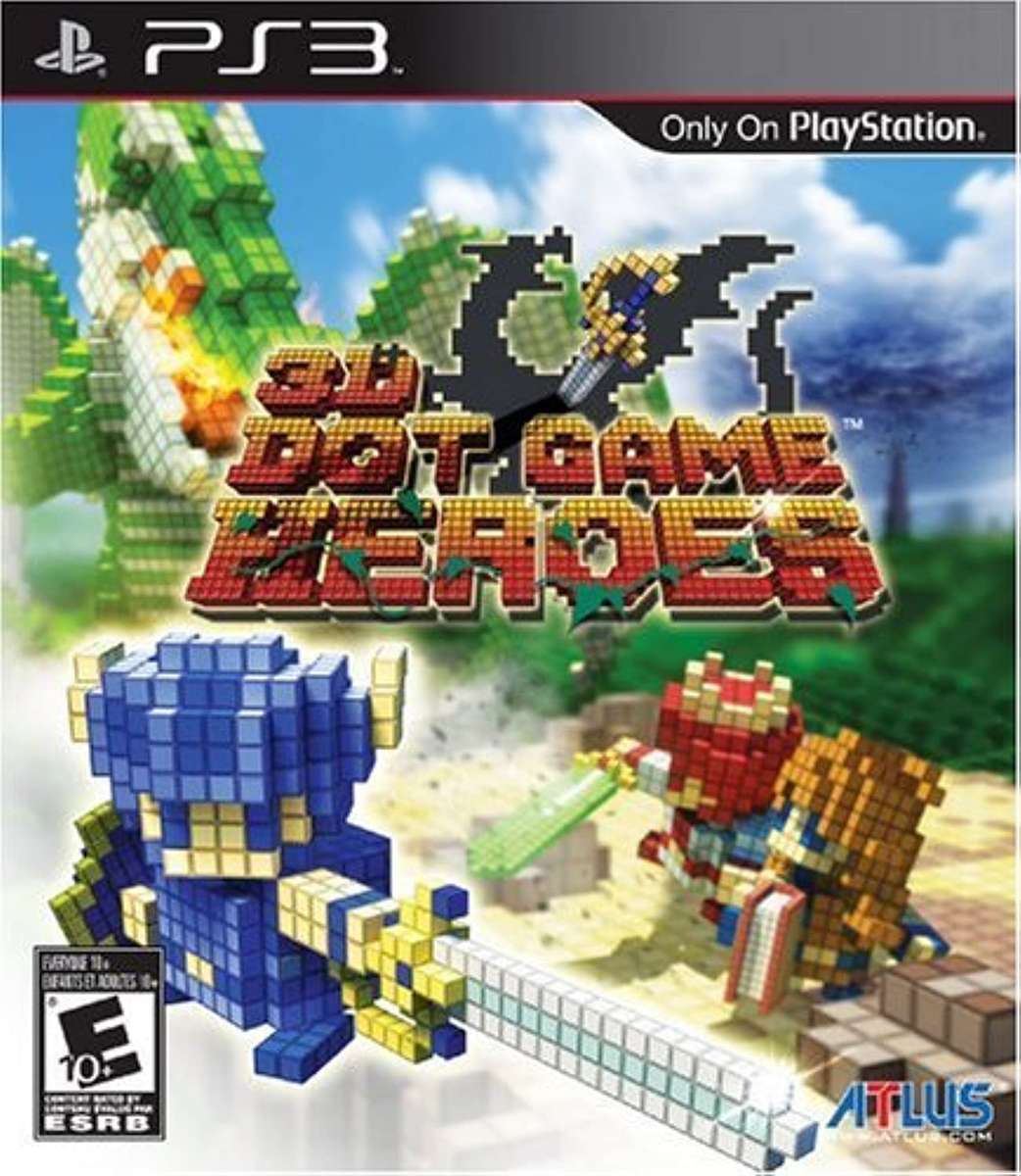 3D dot game heroes, ps3, R1100, CIB