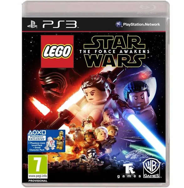 Lego star wars the force awakens, ps3, R220, CIB