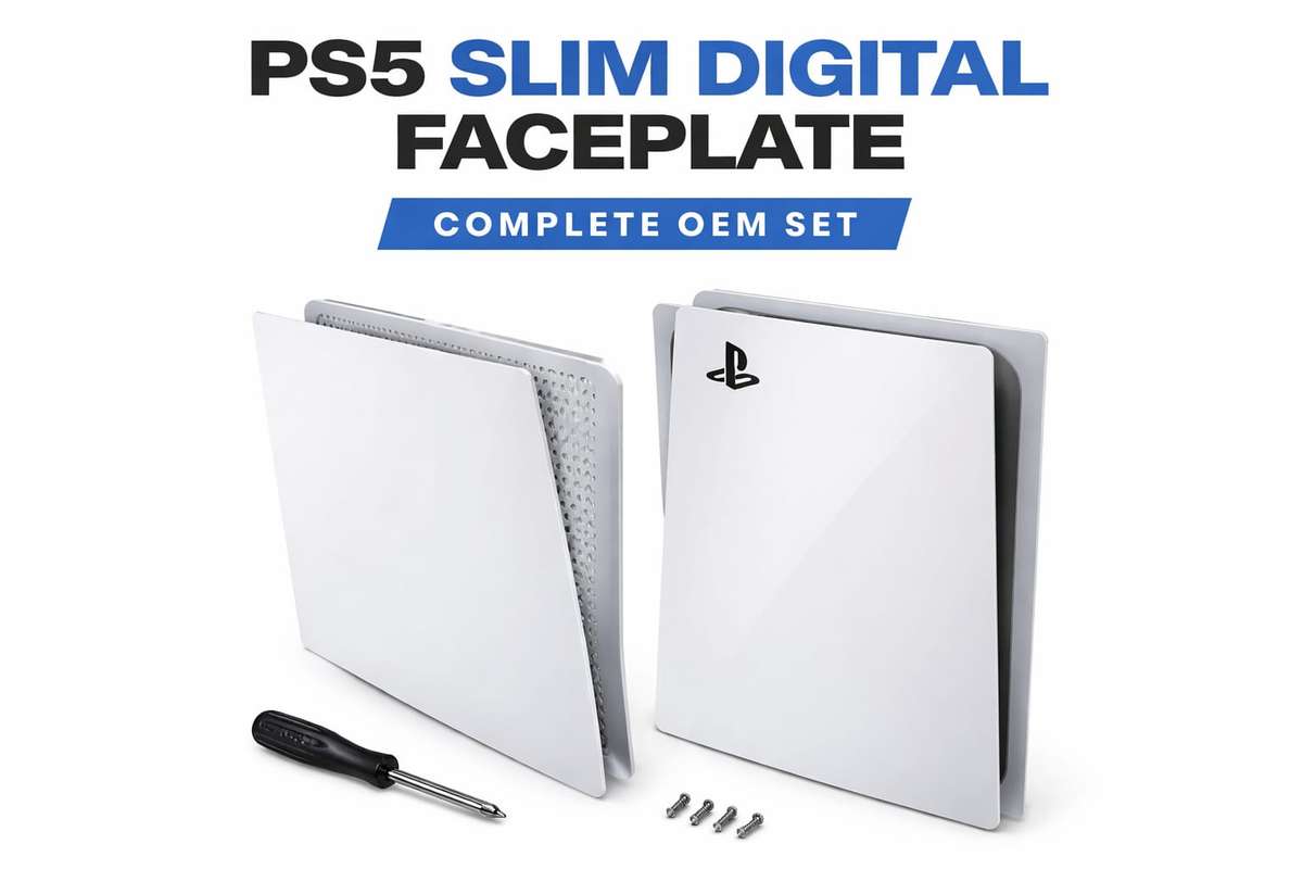 PS5 Slim Digital Faceplate  Complete Set!