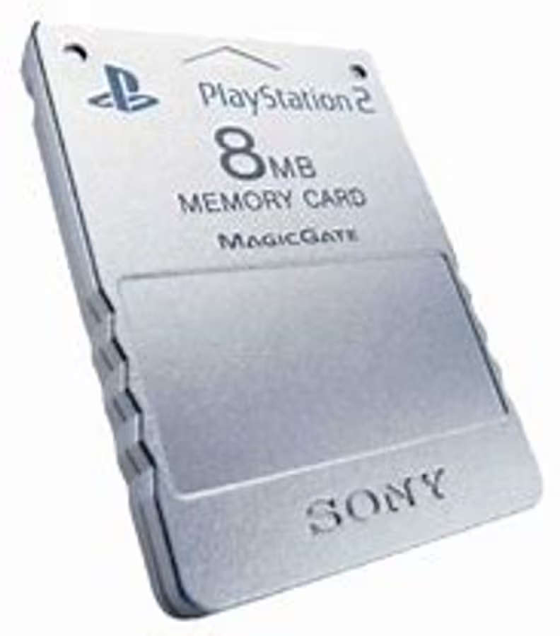 PlayStation 2 Memory Card  Silver | Used & Functional | R250