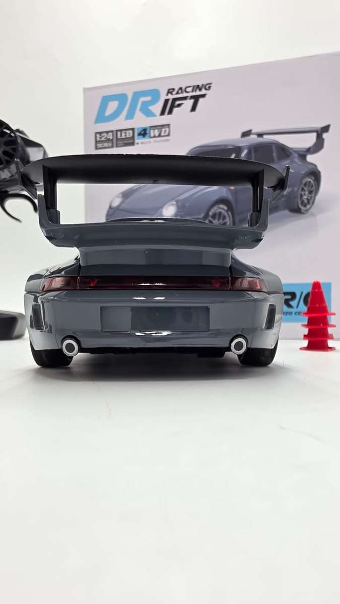 PORSCHE 911 NADO GREY DRIFT & SPIN RC CAR  READY TO DRIFT! 