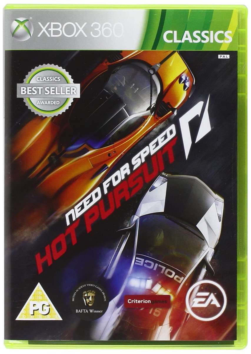 NEED FOR SPEED: HOT PURSUIT  XBOX 360 CLASSICS 
