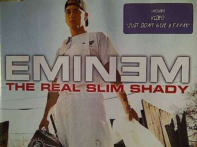 EMINEM, THE REAL SLIM SHADY (SINGLE) CD SINGLE : CD