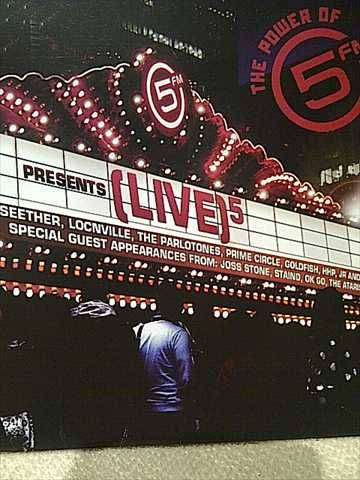 5 FM presents live 5: 5FM  Various Artists : 2 Cd Set : CD
