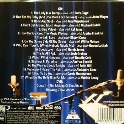 Tony Bennett: Duets 2 : CD