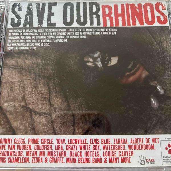 Various Artists : Save Our Rhinos (Compilation) : 2 CD Set
