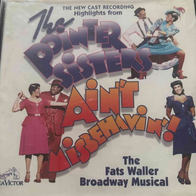 The Pointer Sisters : Ain't Misbehavin'  New Cast Recording (Highlights) : CD Cond. = VG