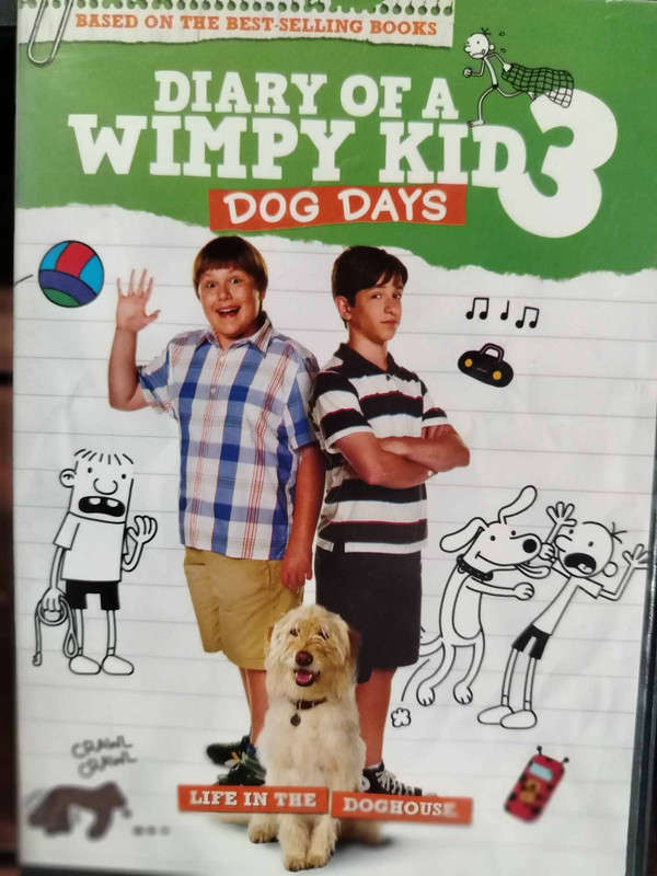 Diary of a Wimpy Kid Three : Dog Days : David Bowers : Comedy / Family : DVD
