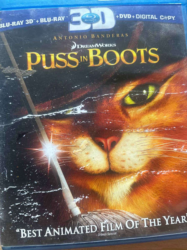 Puss in Boots (Preowned Blu-ray 3D)
