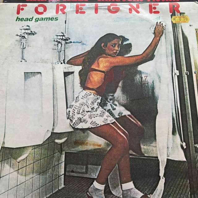 Foreigner : Head Games : LP Cond. = VG