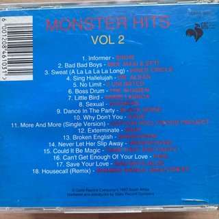 Monster Hits Vol. 2: Various Artists : CD