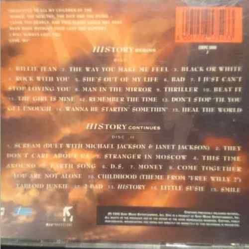 Michael Jackson : History : Past, Present and future 2 Cd Set : CD