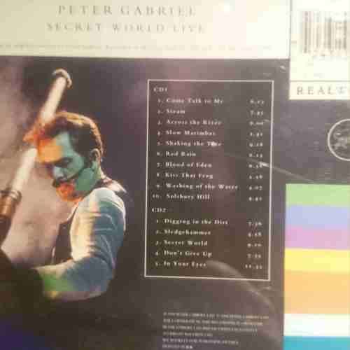Peter Gabriel : Secret  World Live : 2 CD Set : CD