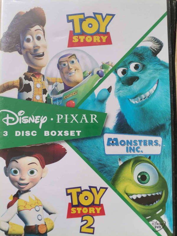 Toy Story 1 & 2 : Disney Pixar : Animation : 3 DVD Set