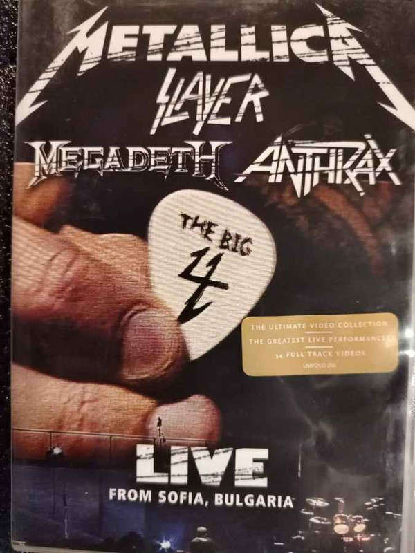 The Big 4 Live From Sofia, Bulgaria : DVD Set
