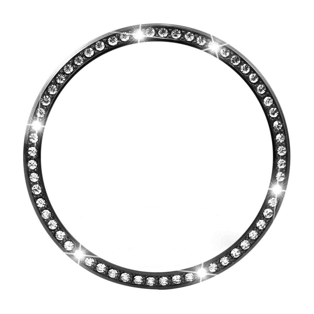 Killer Deals Crystal Bezel Ring for Samsung watch 46mm - Black