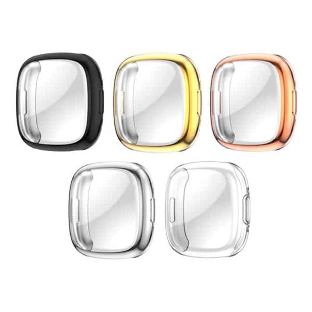 Killer Deals TPU Case for fitbit Versa 4 - Gold