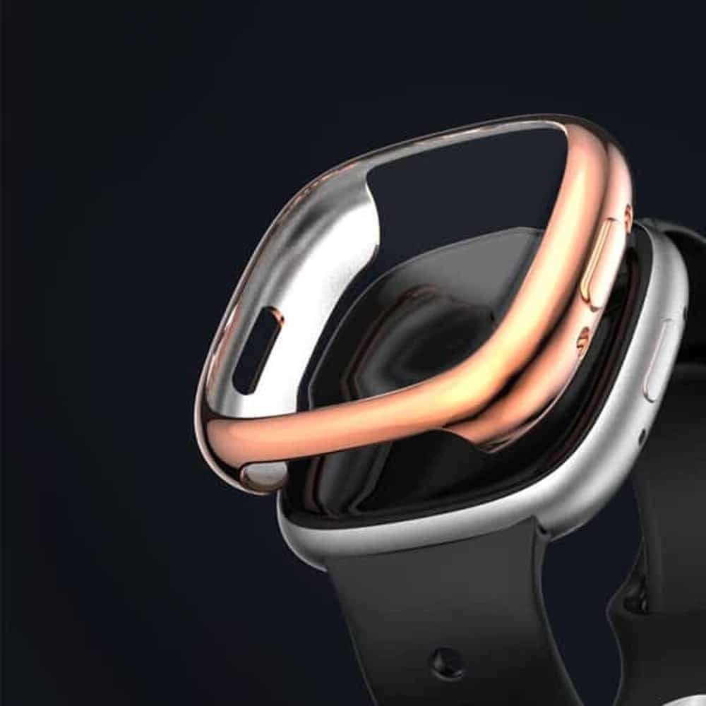 Killer Deals TPU Case for fitbit Versa 4 - Gold