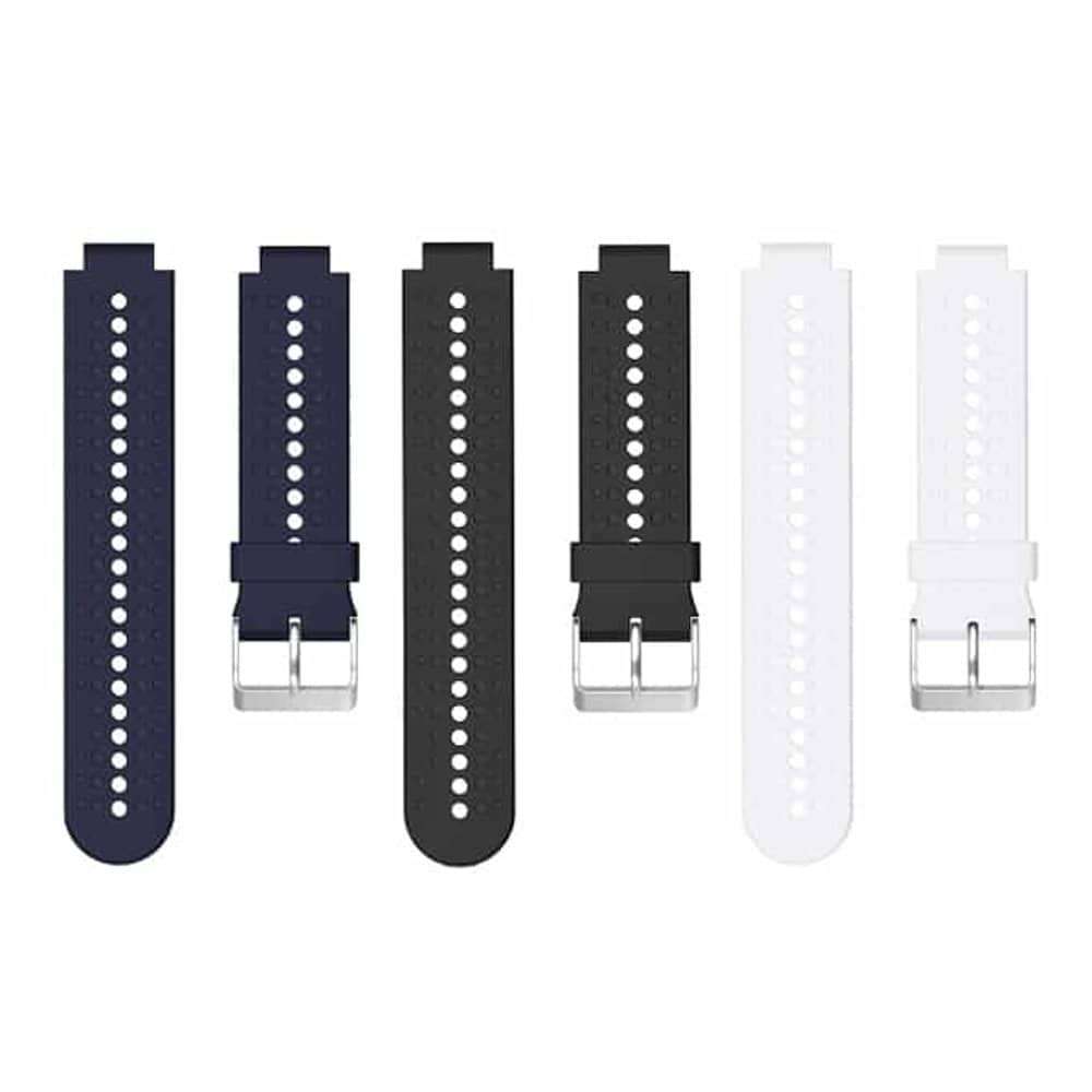 Killer Deals 23mm Silicone Strap Forerunner220/230/235/620/630 Black