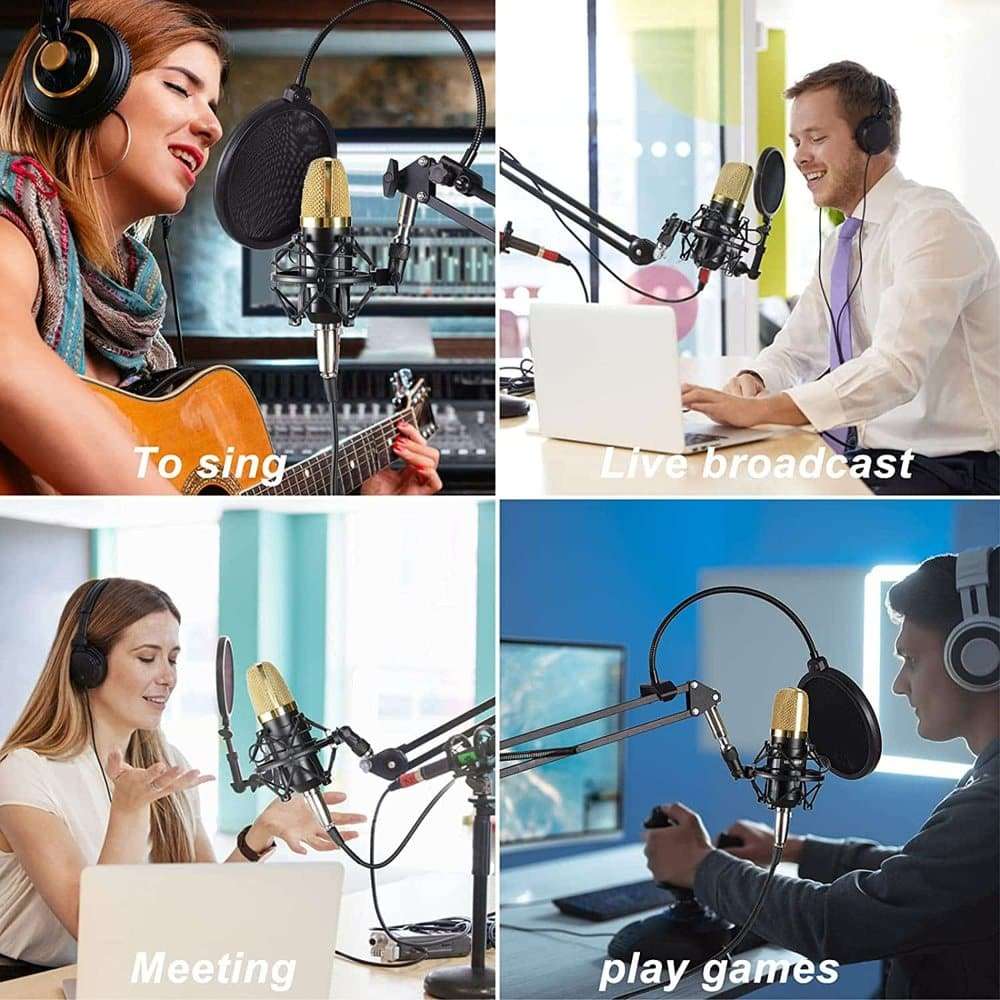 Killer Deals Metal Frame Universal Condenser Microphone Shock Protector Mount