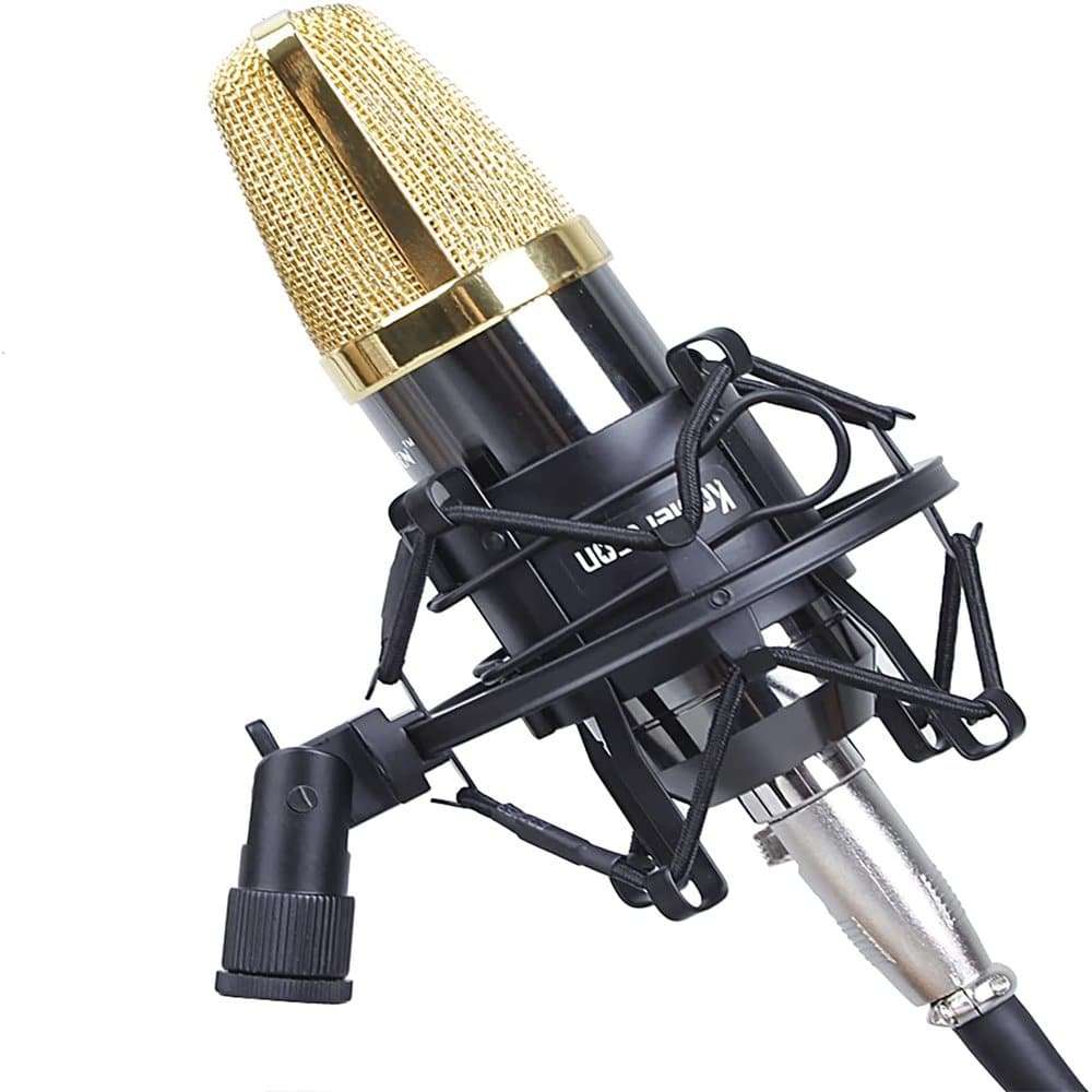 Killer Deals Metal Frame Universal Condenser Microphone Shock Protector Mount