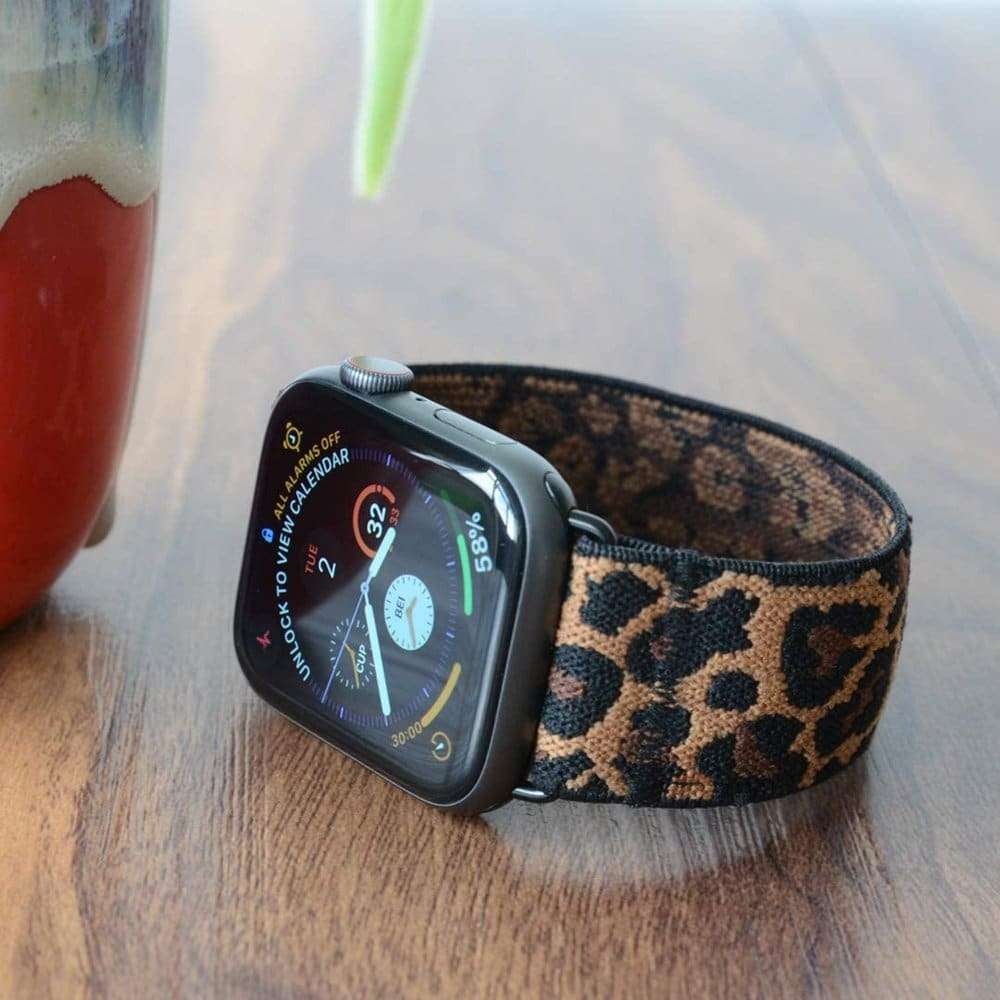 Killer Deals 38/40/41mm Apple Watch nylon strap - Leopard (M-L)