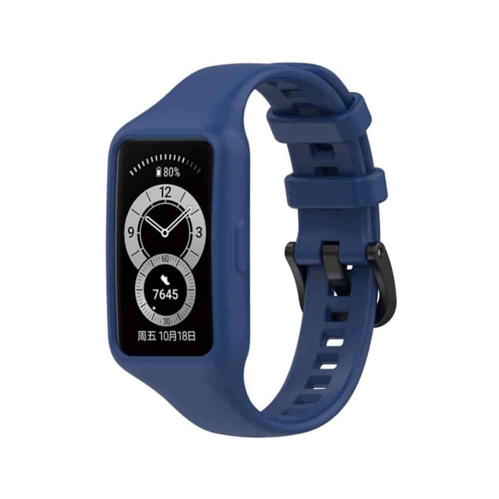 Killer Deals Silicone Strap for Honor Band 6/Huawei Band 6/Pro - Black