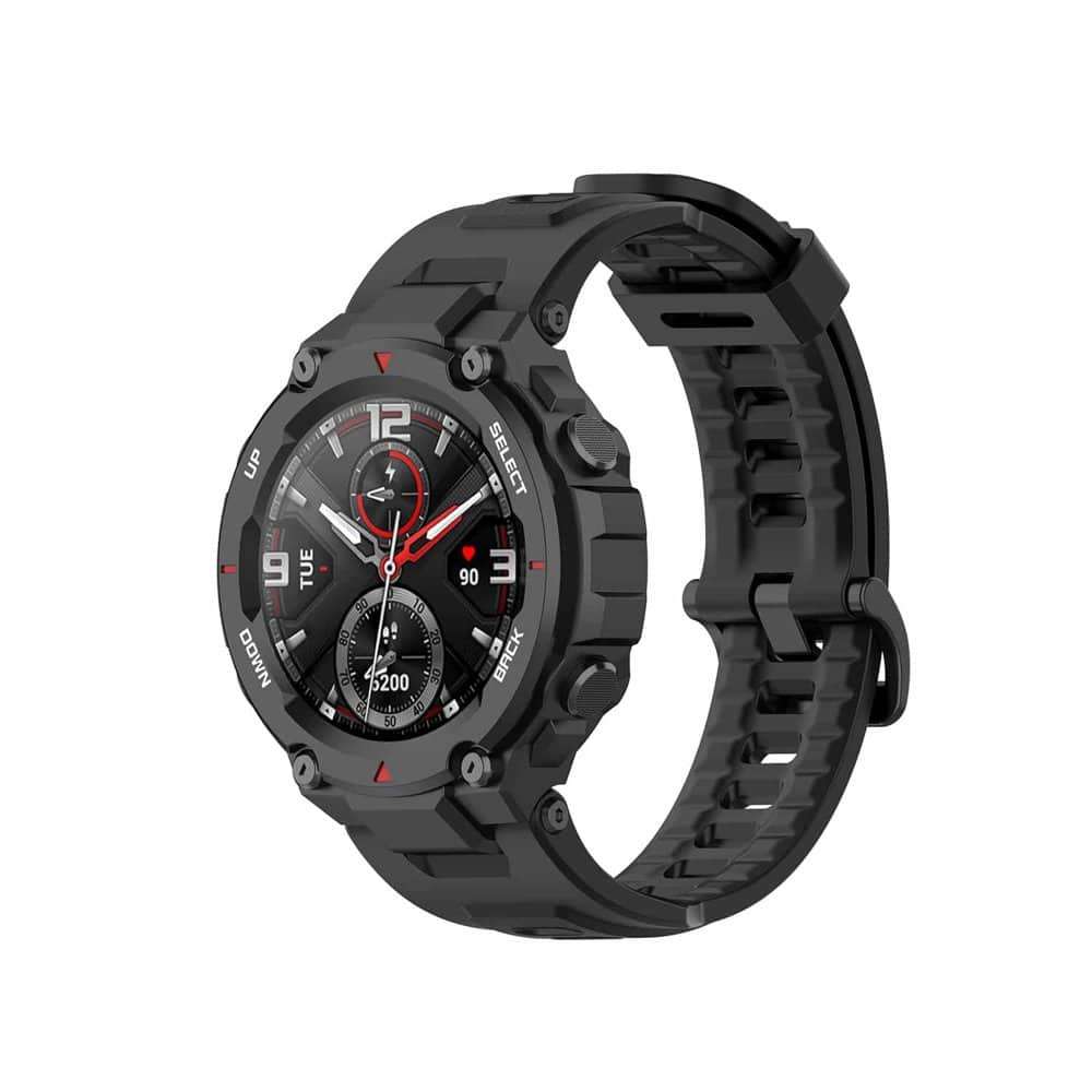 Killer Deals Amazfit T-Rex replacement silicone strap - Black