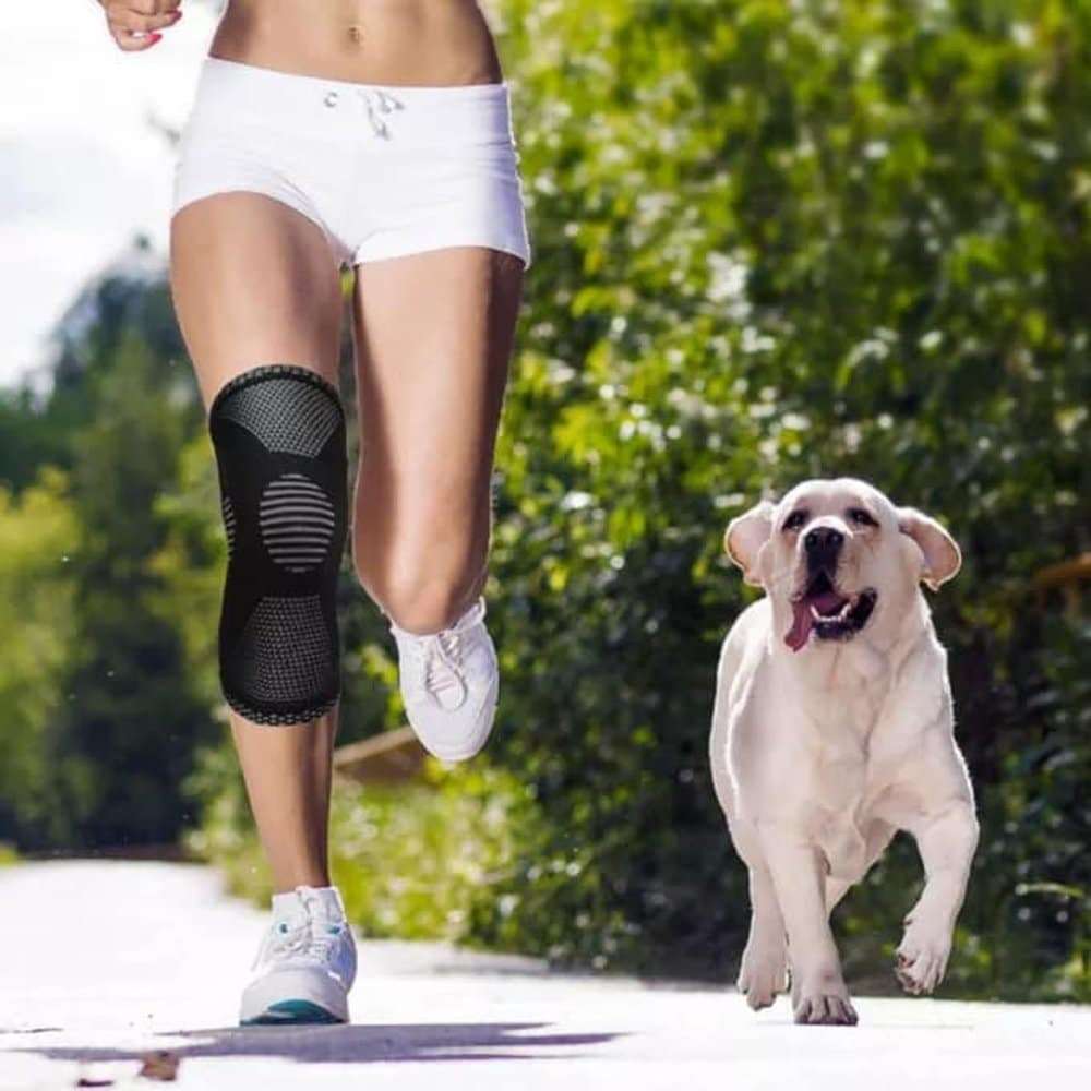 Killer Deals Elastic Sports Knee Compression Support Sleeve - Medium