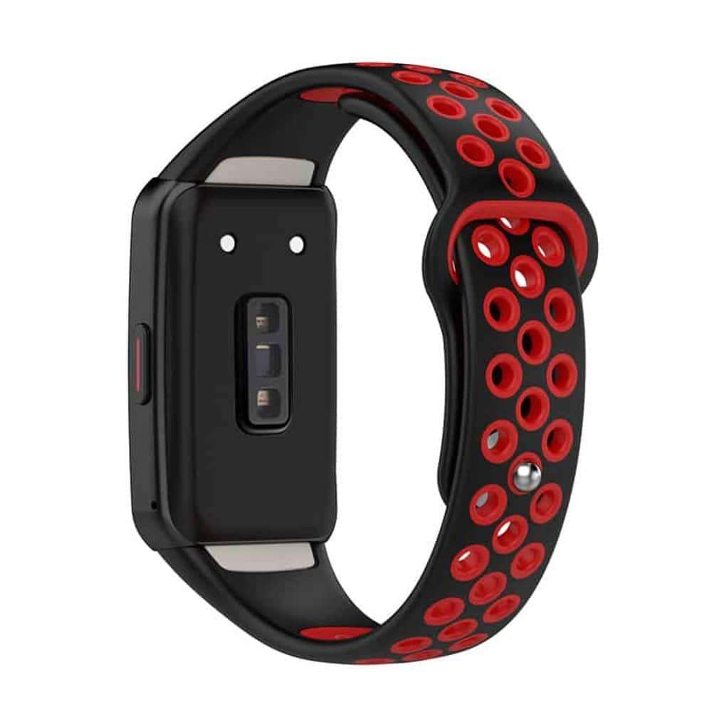 Killer Deals Silicone Strap for Huawei Band 6/Pro/ Honor Band 6 - Black+Grey