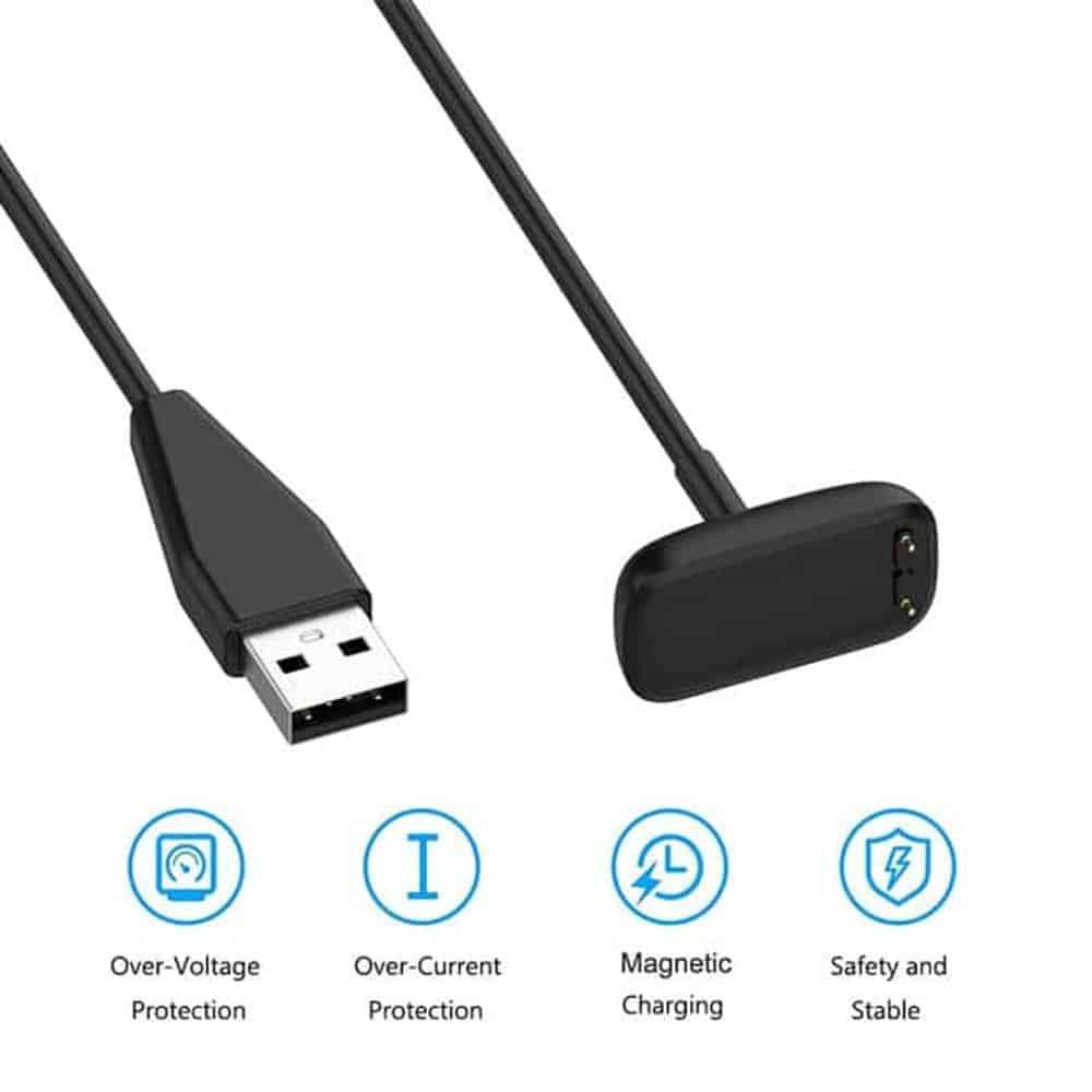Killer Deals USB Cable Charger for Fitbit Charge 5/ Charge 6 / Luxe- 1m