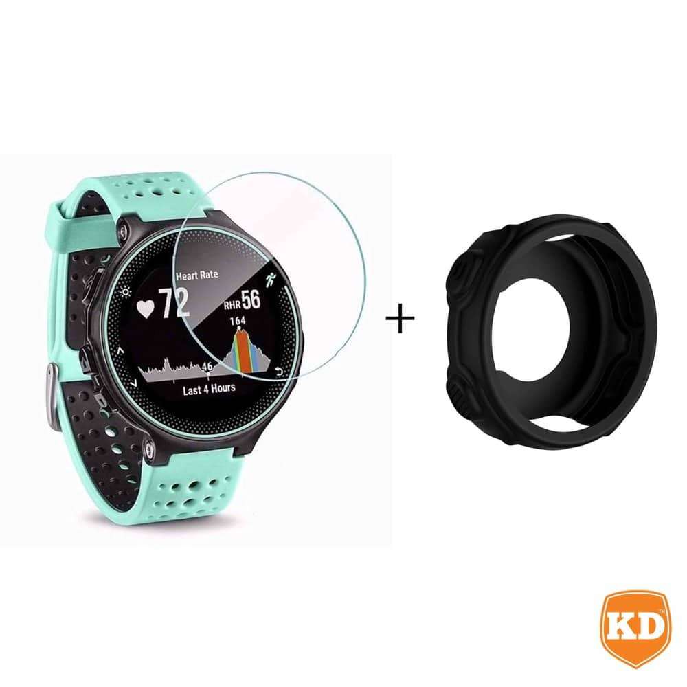Killer Deals TPU Case + Screen Protector Combo for Garmin Forerunner 235