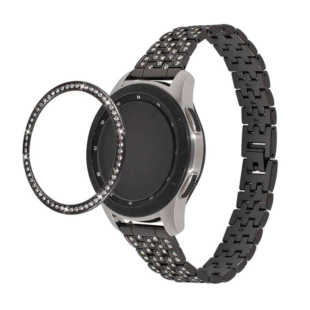 Killer Deals Crystal Bezel Ring for Samsung watch 46mm - Black
